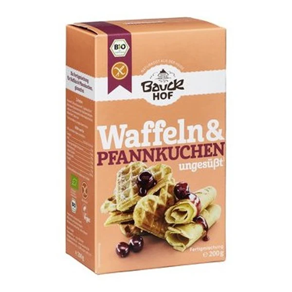 Amestec bio pentru clatite si vafe 200g Bauck Hof