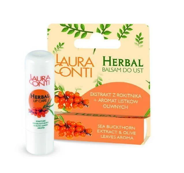 Balsam de buze cu extract de catina 4,8 g Herbal Laura Conti