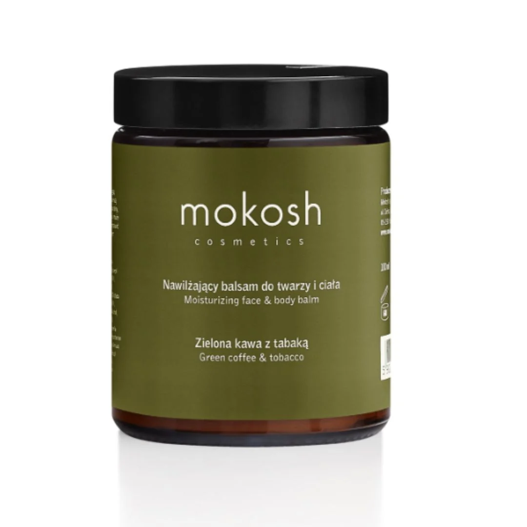 Balsam hidratant pentru fata si corp cafea verde & tabac 180 ml Mokosh