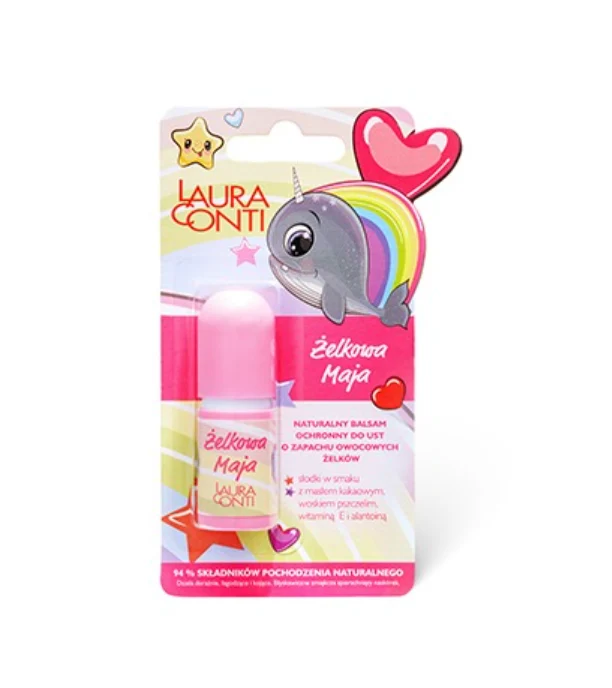 Balsam protector de buze cu aroma de jeleuri de fructe 3,8g- Laura Conti