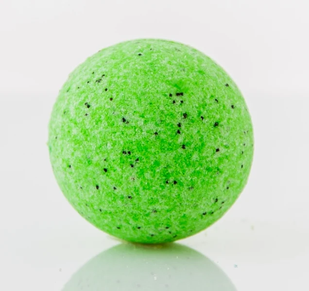 Bomba de baie efervescenta Kiwi - 125g Green Cosmetics