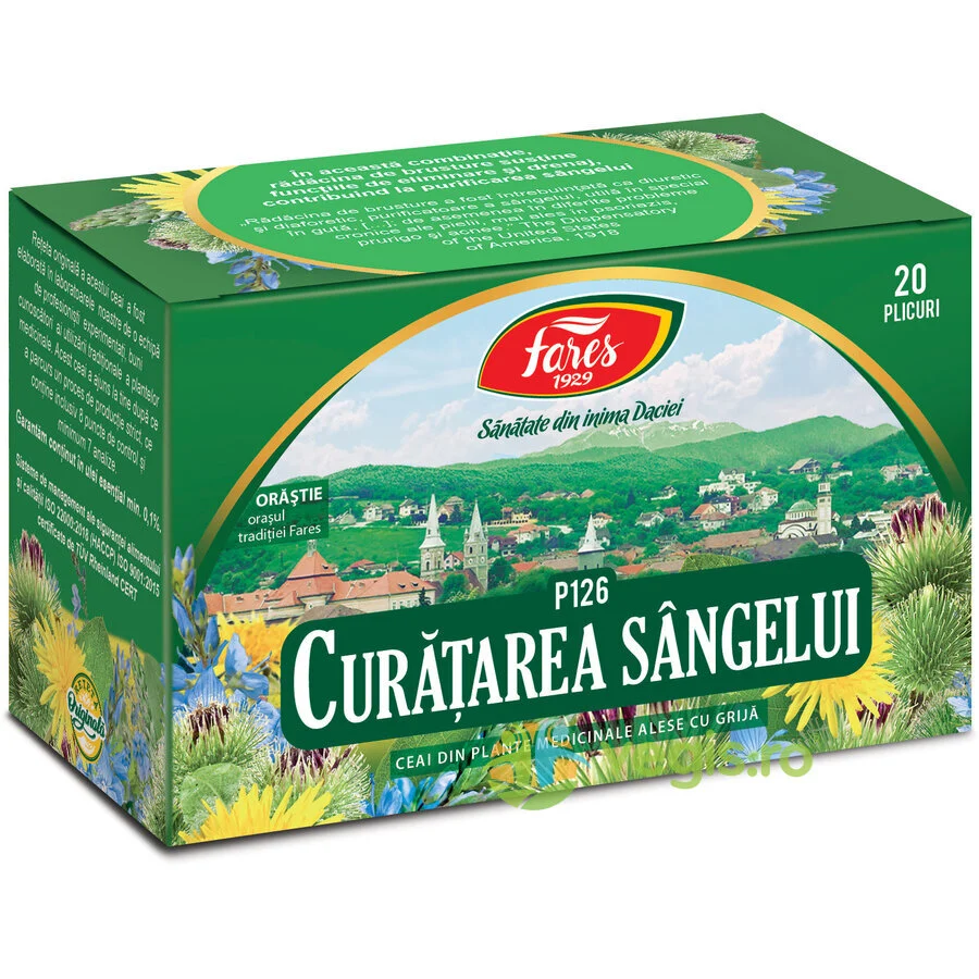 Ceai Curatarea sangelui 20dz Fares