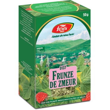 Ceai frunze zmeur 50g Fares