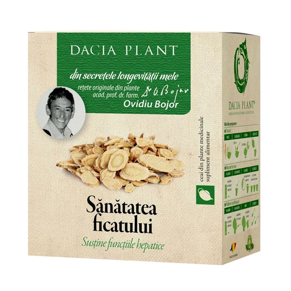 Ceai sanatatea ficatului 50g Dacia Plant
