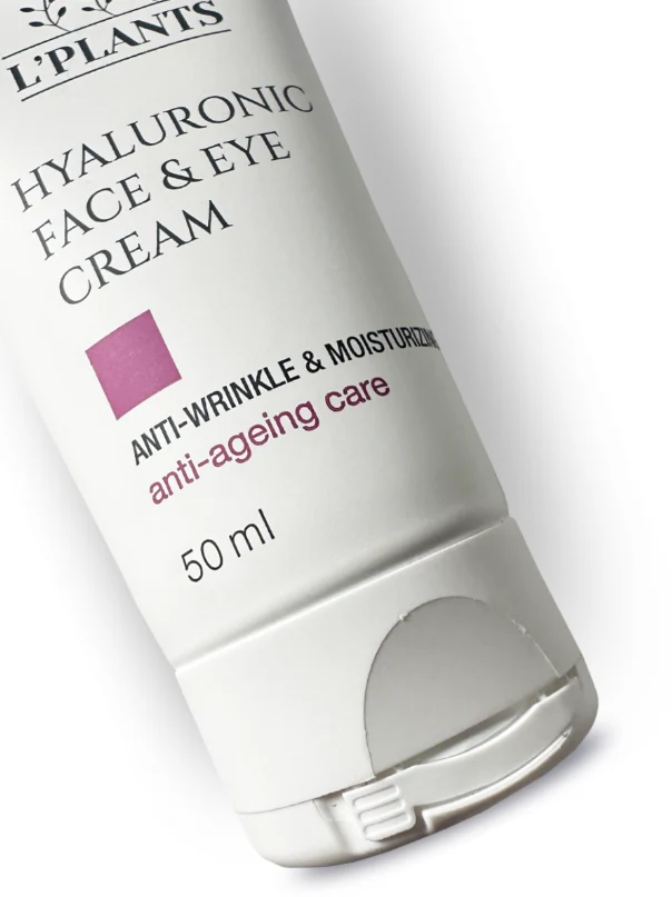 Crema antirid cu acid hyaluronic pentru fata si ochi 50ml L’PLANTS - Image 2