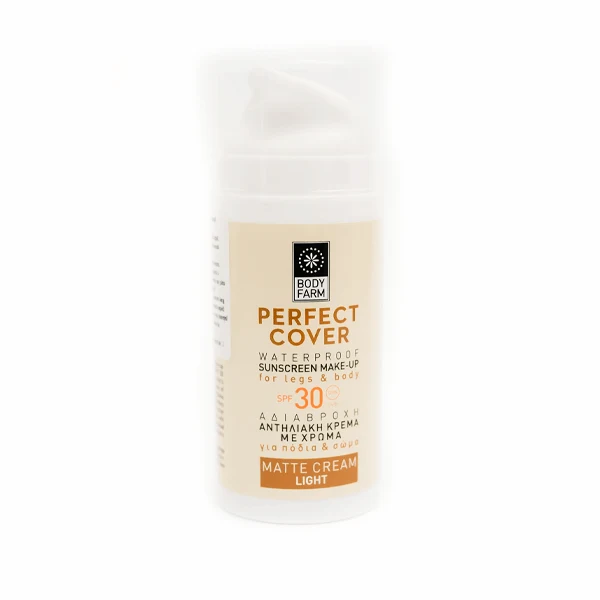 Crema autobronzanta cu SPF 30 nuanta deschisa - 100 ml Body Farm