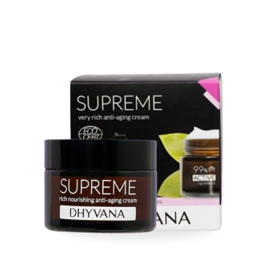 Crema bio de fata nutritiva antirid Supreme 40ml- Dhyvana - Image 3