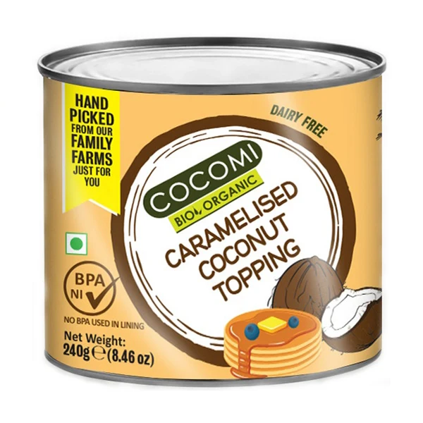 Cremă de cocos cu caramel 240 g Cocomi