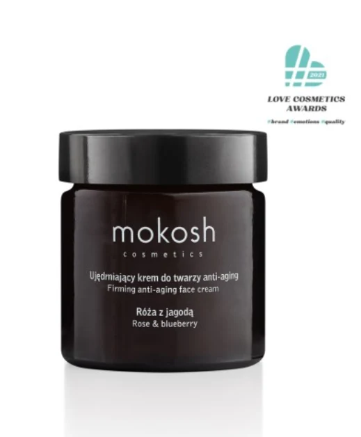 Crema de fata anti-imbatranire si fermitate cu extract de trandafir & afine - 60 ml Mokosh - Image 2