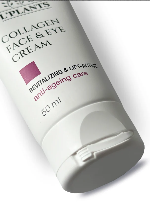 Crema lifting intinerire cu colagen pentru fata si ochi 50ml L’PLANTS - Image 2