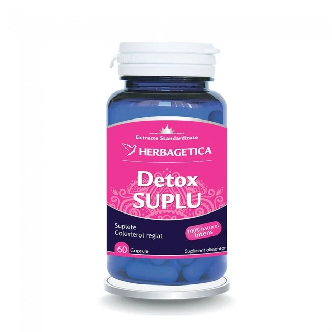 Detox Suplu 60cps Herbagetica