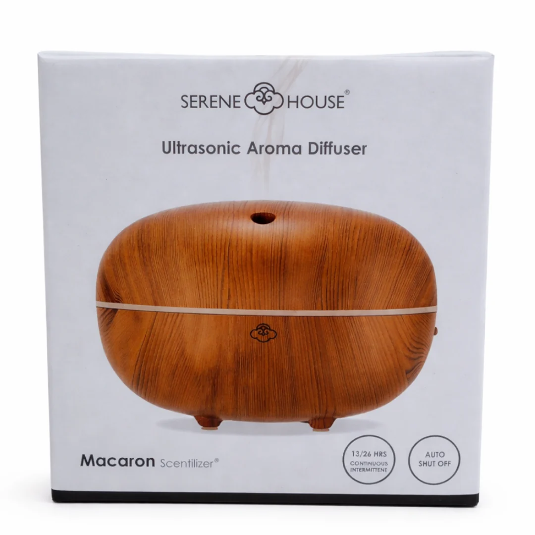 Difuzor aromaterapie Macaron Light Wood Plastic Scentilizer Serene House - Image 3