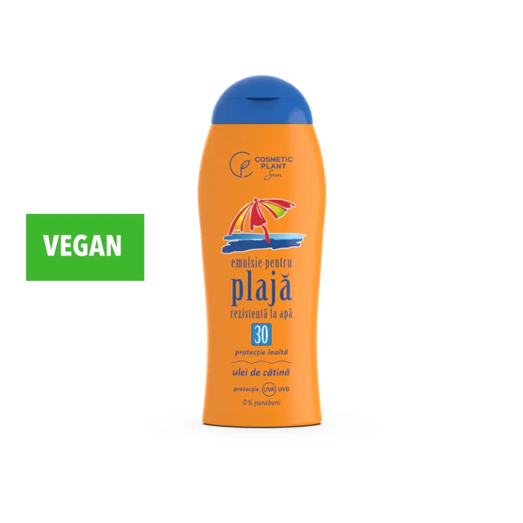 Emulsie SPF 30 rezistenta la apa 200ml Cosmetic Plant