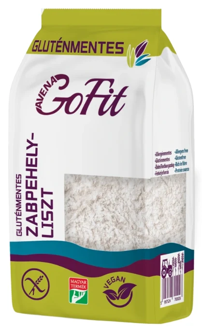 Faina din fulgi de ovaz fara gluten 500g GoFit