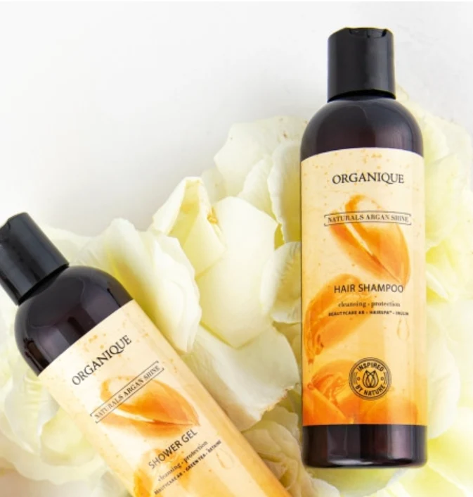 Gel de dus hranitor Naturals Argan Shine 250 ml Organique - Image 2
