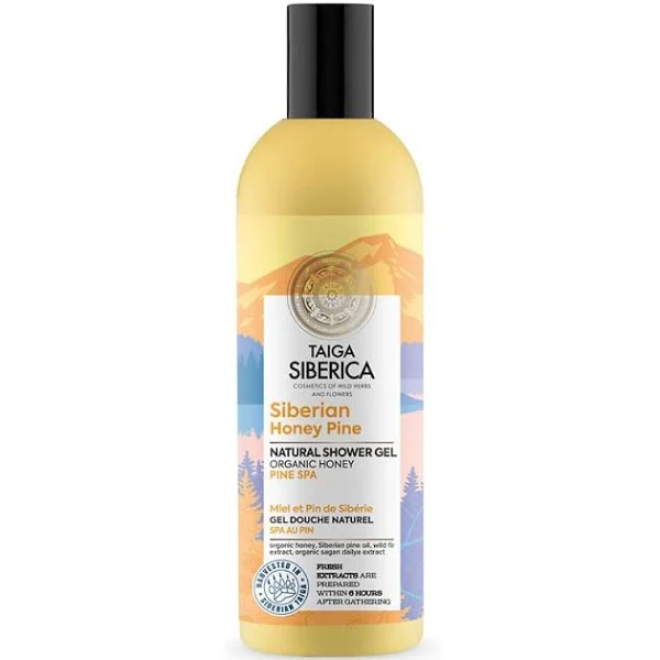 Gel de dus pentru piele sensibila - Taiga Siberica 270 ml