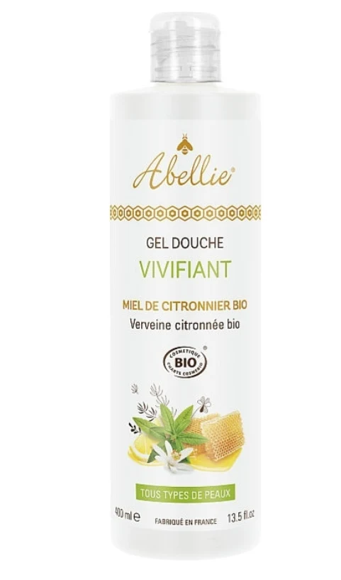Gel de dus revigorant bio 400ml Abellie