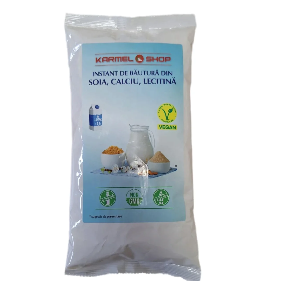 Instant de bautura din soia, calciu, lecitina 1Kg Karmel Shop