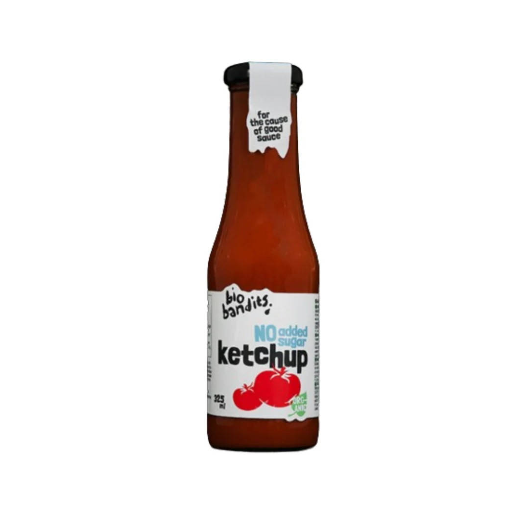 Ketchup fara zahar adaugat bio 325 ml -Bio Bandits