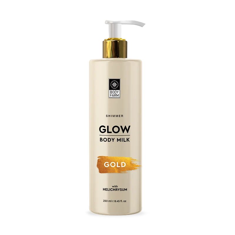 Lapte de corp stralucitor Gold 250ml Body Farm