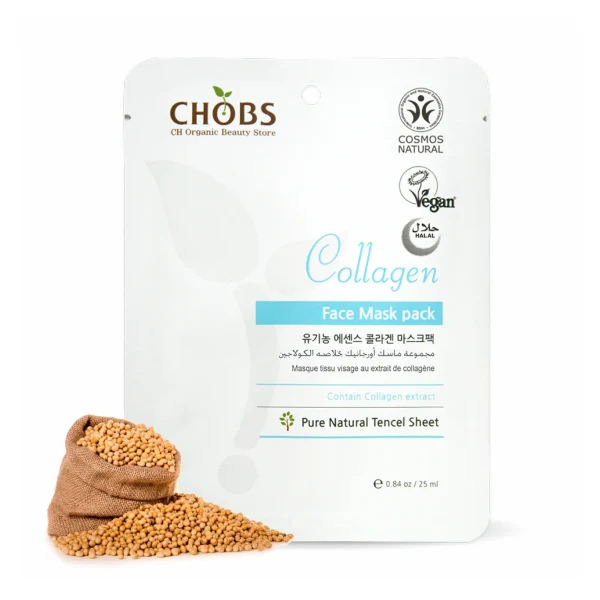 Masca Bio cu collagen pentru fata 25ml CHOBS