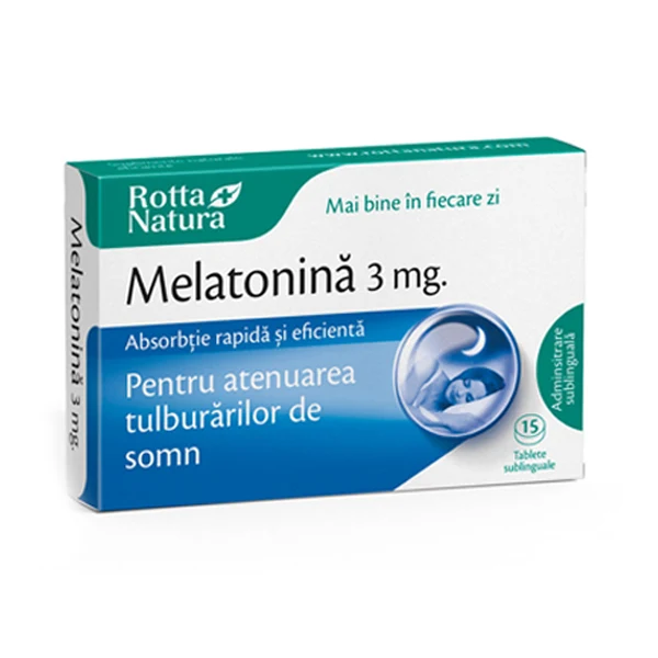 Melatonina 3 mg 15cps Rotta Natura