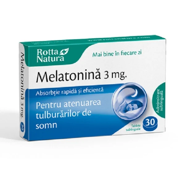 Melatonina 3 mg 30cps Rotta Natura