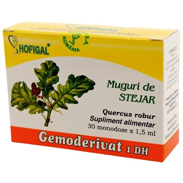 Muguri de stejar gemoderivat 30 monodoze Hofigal