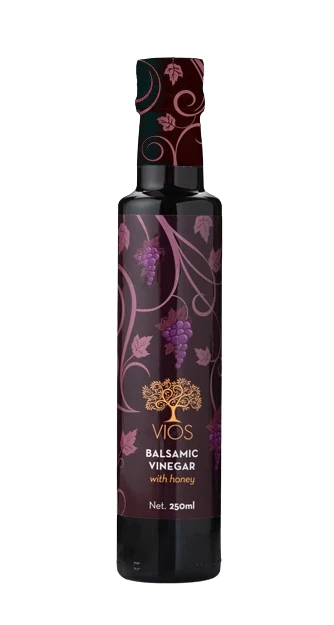 Otet balsamic de struguri cu miere 250ml Vios