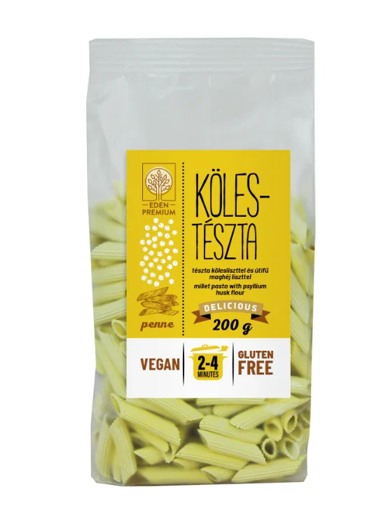 Paste penne fara gluten din faina de mei 200g Eden Premium