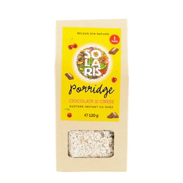 Porridge Ciocolata si Cirese 120g Solaris