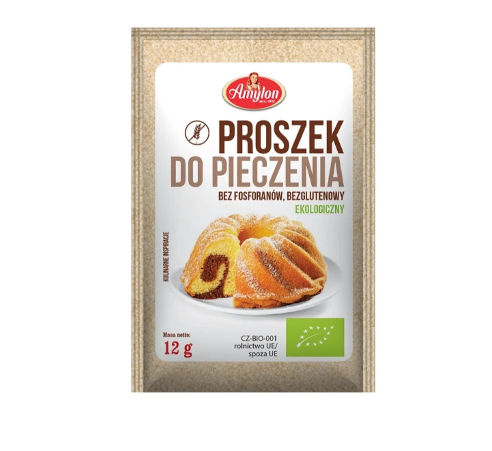 Praf de copt bio fara gluten 12 g Amylon
