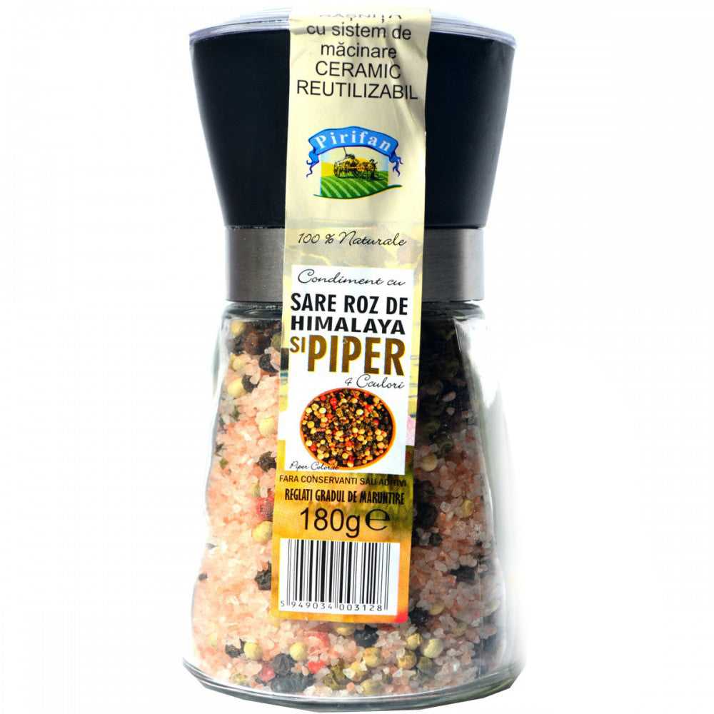 RASNITA CONDIMENT SARE HIMALAYA, PIPER 4 CULORI