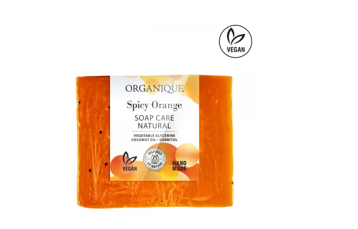 Sapun cu portocale, scortisoara si ghimbir - Spicy Orange 100g Organique
