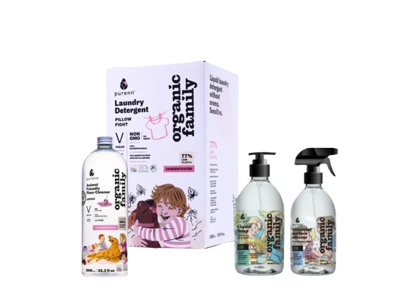 Set de 4 produse pentru casa si ingrijire personala Purenn