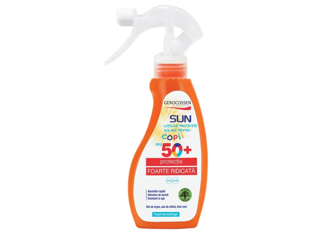 Spray protectie solara pentru copii SPF 50+ 200ml Gerocossen Sun
