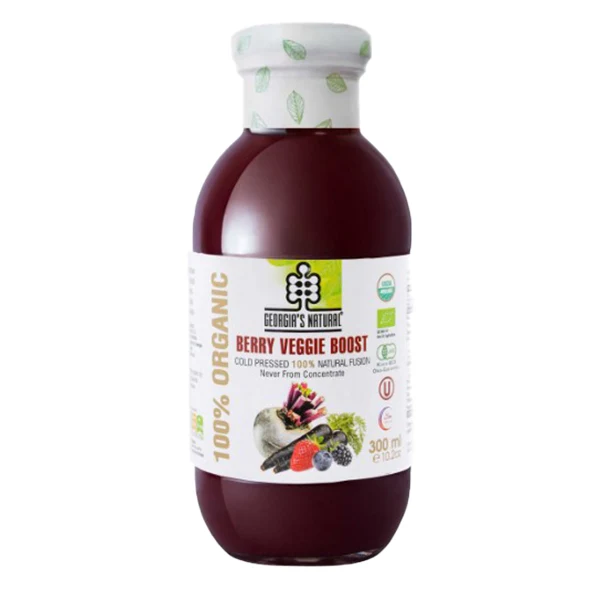 Suc presat la rece Berry Veggie Boost 300ml Georgia' s Natural