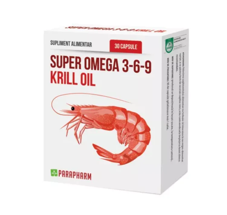 Super Omega 3-6-9 Krill Oil, 30cps Quantum Pharm