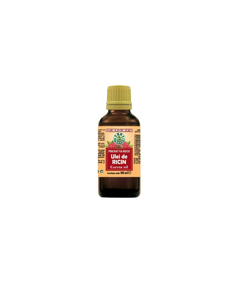 Ulei de ricin 50ml Herbavit