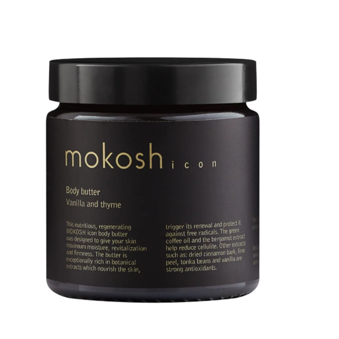 Unt de corp vanilie & cimbru - 120 ml Mokosh