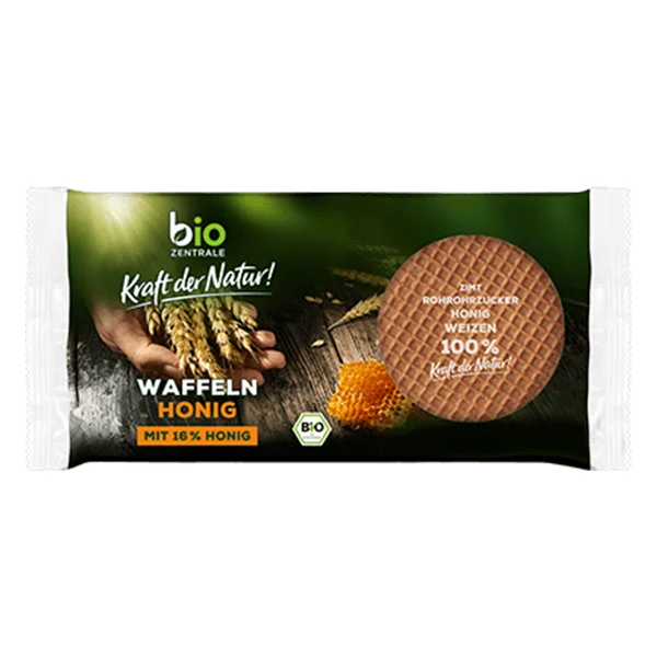 Vafe cu miere si scortisoara bio 175 g Bio Zentrale