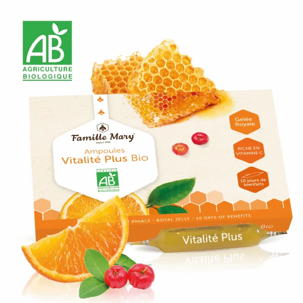 Vitalitate Plus Bio 10 fiole Famille Mary - Image 2